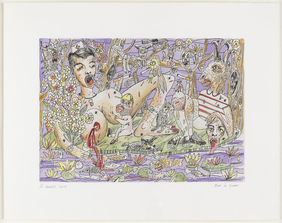 Dale Lewis Works On Paper