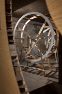 Morley Hill, Chrine 2013. Reclaimed Timber. Dimensions variable (2)